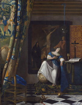 Bild auf Leinwand Allegory of Faith