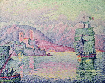 Bild auf Leinwand Antibes, Evening, 1914
