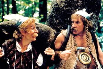 Bild auf Leinwand Asterix and Obelix