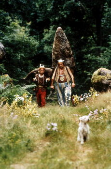 Bild auf Leinwand Asterix and Obelix