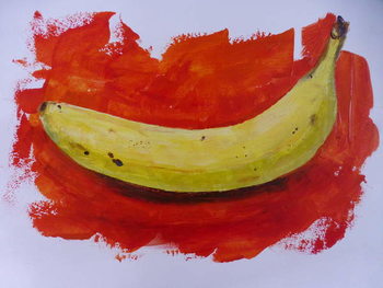 Bild auf Leinwand Banana
