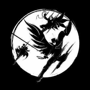 Bild auf Leinwand Batman - Sidekicks