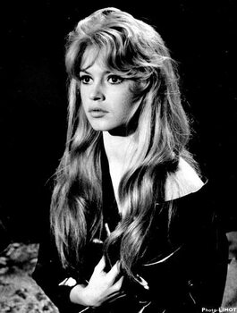 Bild auf Leinwand Brigitte Bardot, 1958