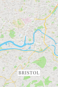 Bild auf Leinwand Bristol color
