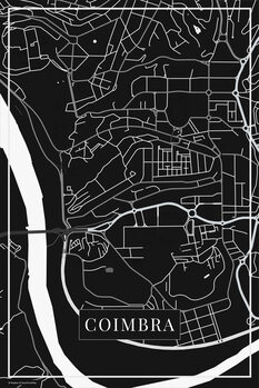 Bild auf Leinwand Coimbra black