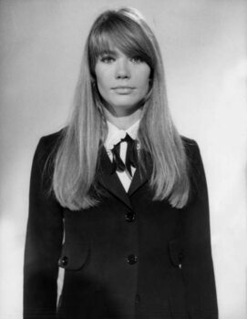 Bild auf Leinwand Francoise Hardy