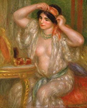Bild auf Leinwand Gabrielle at the Mirror, 1910