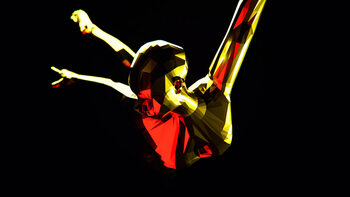 Bild auf Leinwand Gold Poly Dancer,  c.2015-2025