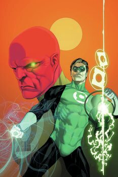 Bild auf Leinwand Green Lantern - Secret Origin