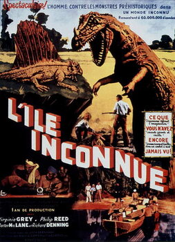 Bild auf Leinwand Inconnu Island de JackBernhard, 1948