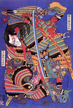 Bild auf Leinwand Kengoro warrior