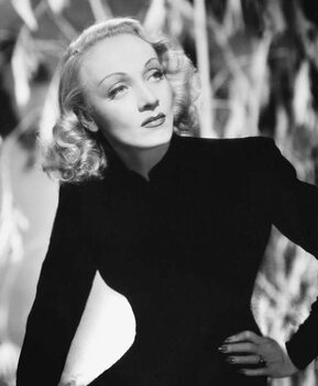 Bild auf Leinwand Marlene Dietrich