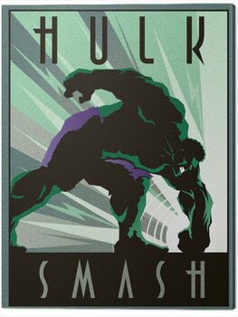 Bild auf Leinwand Marvel - Hulk