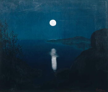 Bild auf Leinwand Moonlight, 1907