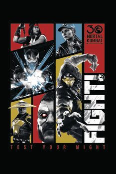 Bild auf Leinwand Mortal Kombat 1