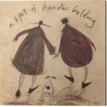 Bild auf Leinwand Sam Toft - A Spot of Handie Holding