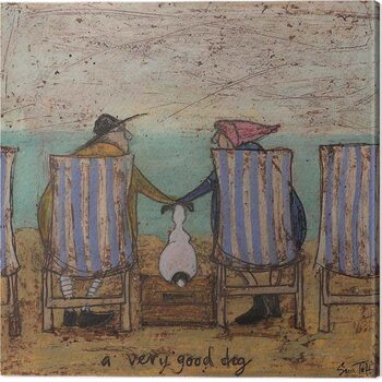 Bild auf Leinwand Sam Toft - A Very Good Dog II