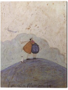 Bild auf Leinwand Sam Toft - Love on a Mountain Top