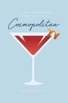 Bild auf Leinwand Sex and The City - Cosmopolitan