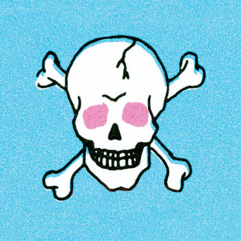 Bild auf Leinwand Skull and crossbones