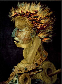 Bild auf Leinwand The Fire