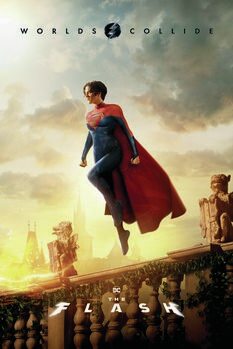 Bild auf Leinwand The Flash - Supergirl