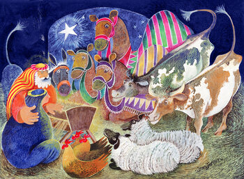 Bild auf Leinwand The Nativity