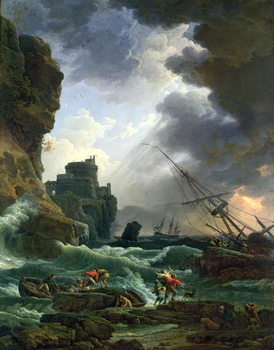 Bild auf Leinwand The Storm, 1777