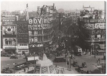 Bild auf Leinwand Time Life - Piccadilly Circus, London 1942