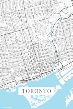 Bild auf Leinwand Toronto white