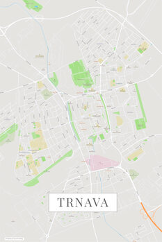 Bild auf Leinwand Trnava color
