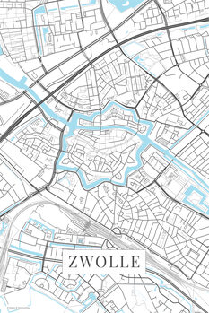 Bild auf Leinwand Zwolle white