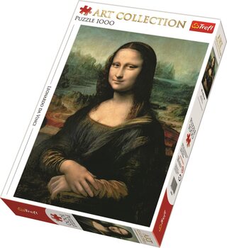 Puzzle Leonardo da Vinci - Mona Líza