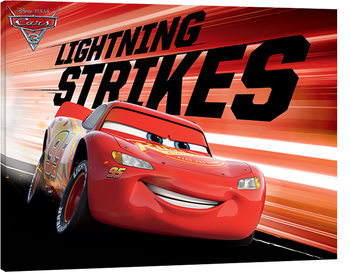 Cars 3 - Lightning Strikes Lerretsbilde