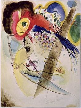 Lerretsbilde Exotic Birds, 1915