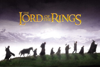 Lerretsbilde Lord of the Rings - Group