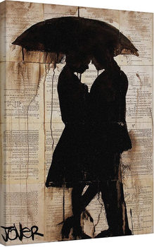 Lerretsbilde Loui Jover - Rain Lovers