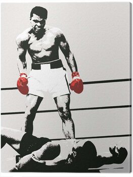 Lerretsbilde Muhammad Ali - Gloves