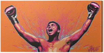 Lerretsbilde Muhammad Ali - Loud and Proud
