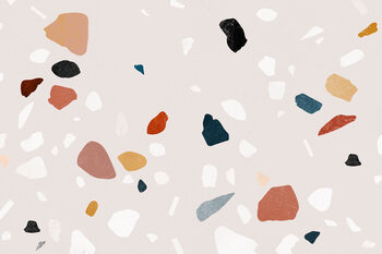 Lerretsbilde Painted terrazzo 4