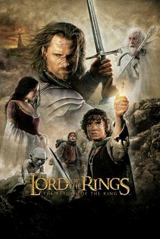 Lerretsbilde The Lord of the Rings - Kongen kommer tilbake
