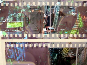 Bilde på lerret Abstract Movie 2
