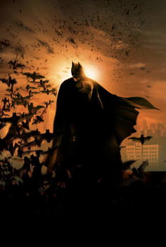 Bilde på lerret Batman Begins 2005 directed by Christopher Nolan
