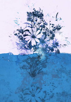 Bilde på lerret Blue Bouquet, 2017