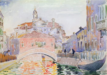 Bilde på lerret Canal in Venice
