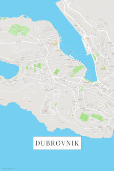 Bilde på lerret Dubrovnik color