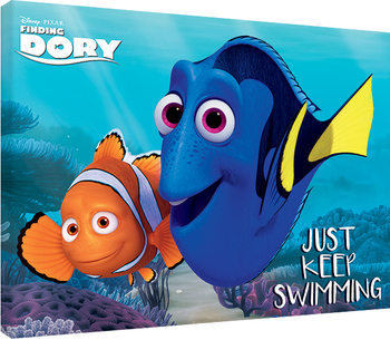 Finding Dory - Just Keep Swimming Lerretsbilde