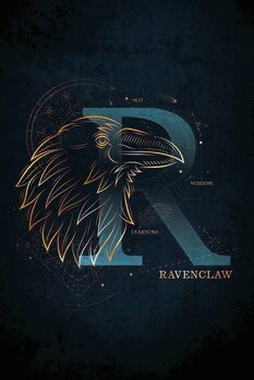 Bilde på lerret Harry Potter - Ravenclaw Initial