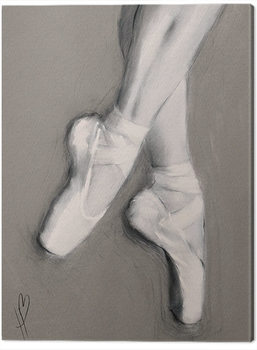 Bilde på lerret Hazel Bowman - Dancing Feet I
