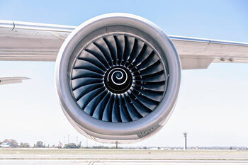 Bilde på lerret Jet Engine
